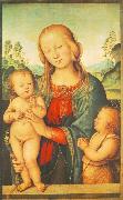 PERUGINO, Pietro Madonna with Child and Little St John a China oil painting reproduction